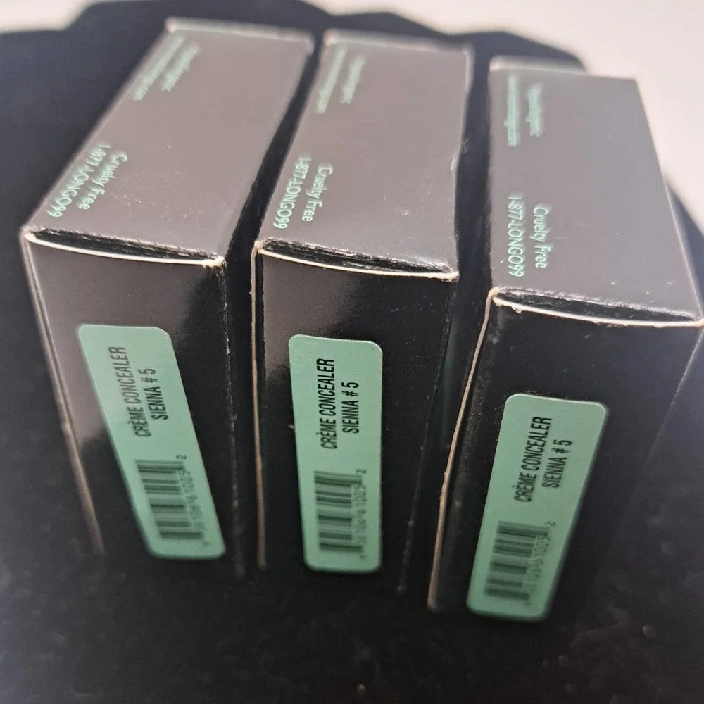 NIB - Set of THREE Vincent Longo Cream Concealer Sienna # 5